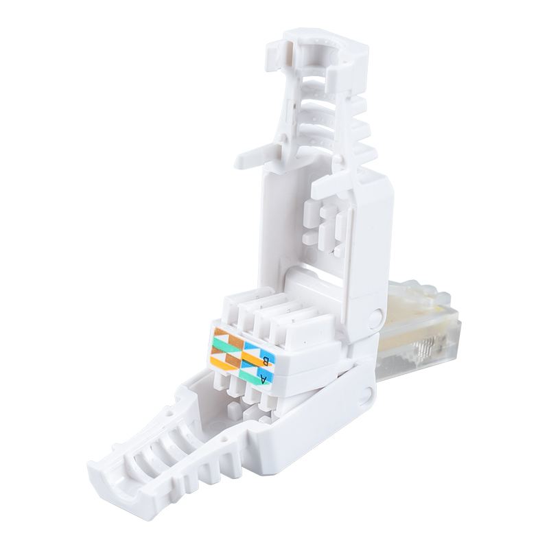 Cat5e Ungeschirmter werkzeugloser RJ45-Anschluss RJ-688Y-C5E
