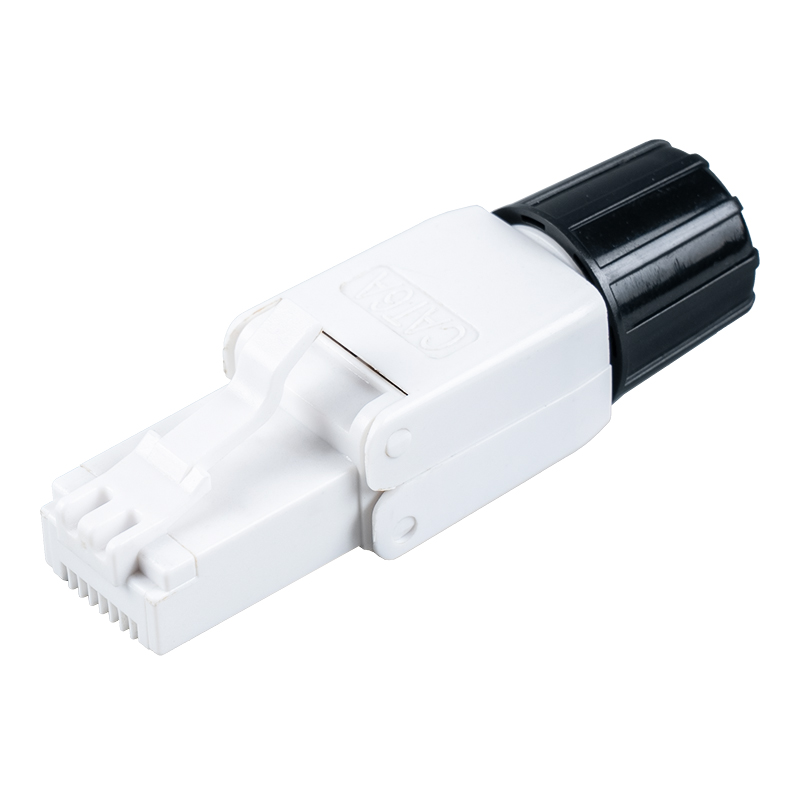 Cat6A Ungeschirmter werkzeugloser RJ45-Anschluss （mit Schraube） RJ-G40U-C6A