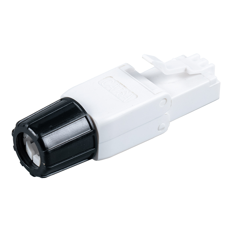 Cat6A Ungeschirmter werkzeugloser RJ45-Anschluss （mit Schraube） RJ-G40U-C6A