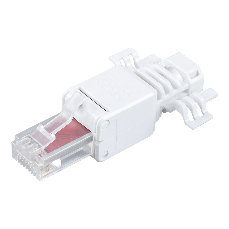 Cat6 Ungeschirmter werkzeugloser RJ45-Anschluss （mit Flügeln） RJ-688X-C6