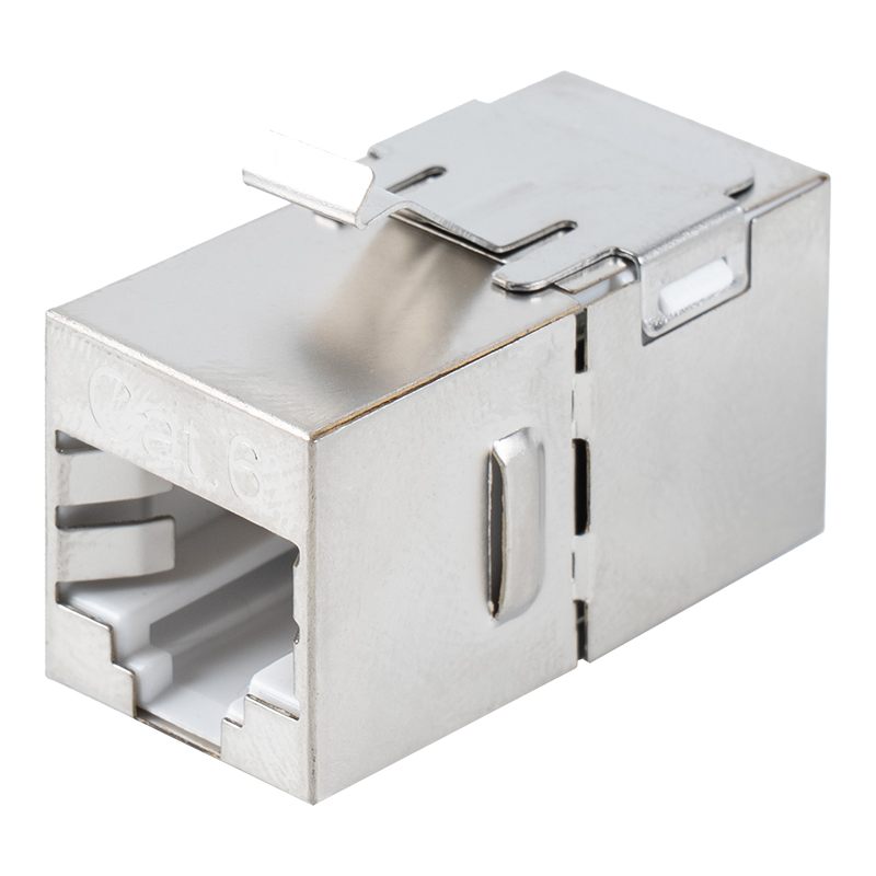 Cat6 Abgeschirmte RJ45 Straight Through Coupler (mit Metallclip) SM-2035SC6